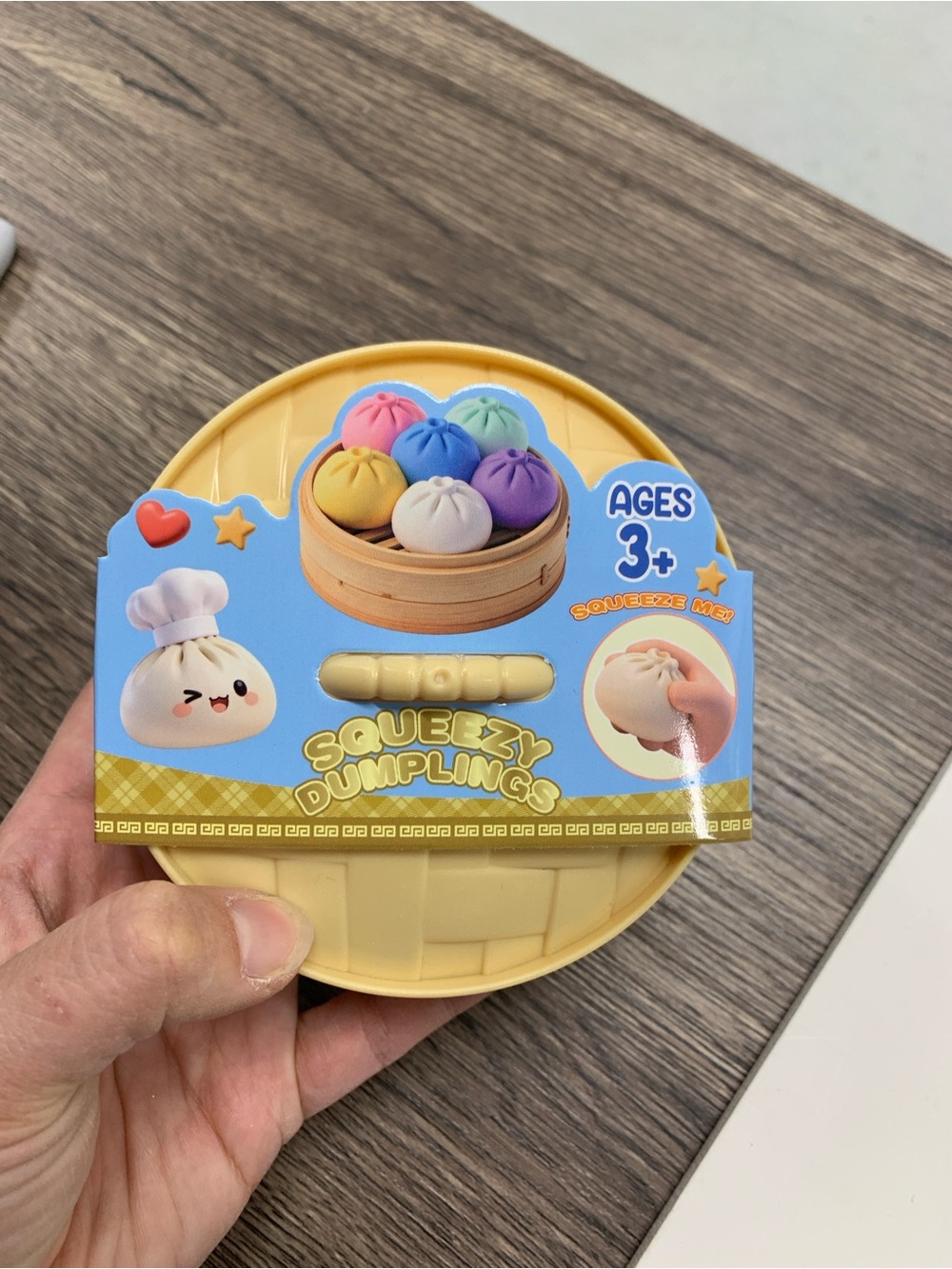 1pc Squeezy Dumplings Toy  - random color